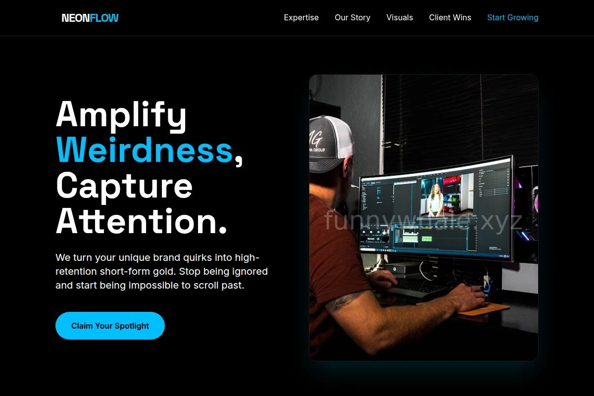 NeonFlow Short Form Video Agency