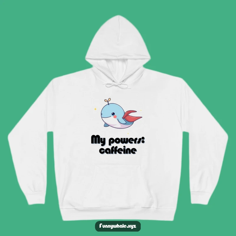 Cozy Funny Flying Whale Cape Hoodie: Embrace Your Inner Hero